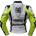 FLAT YAMAHA PETRONAS MOTORCYCLE LEATHER RACING JACKET