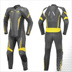 SS890 MEN MOTORCYCLE CE APPROVED LEATHER RACING SUIT