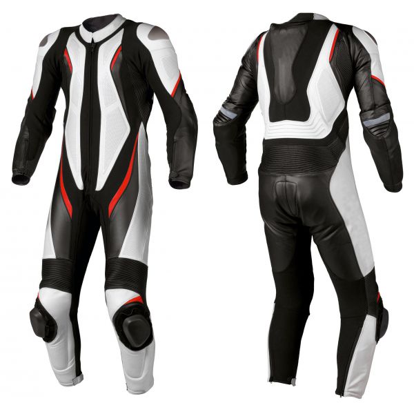 motorcycle white and black suit by speedystar