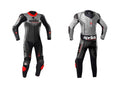 Aprilia Motorcycle Leather Grey Suit