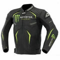 MONSTER ENERGY MOTORCYCLE LEATHER RACING JACKET