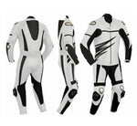 SS022 MEN MOTORCYCLE LEATHER RACING SUIT