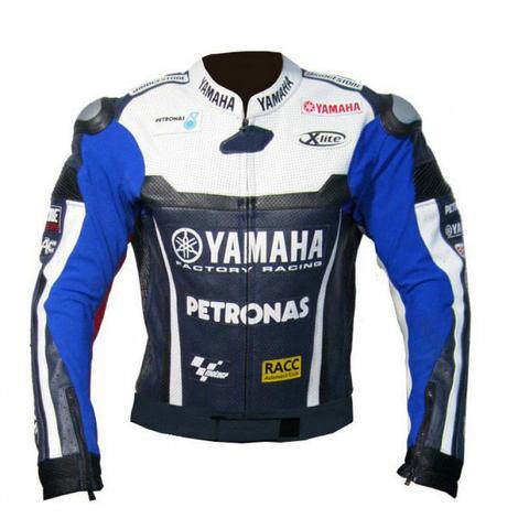 PETRONAS MOTORCYCLE LEATHER RACING BLUE JACKET