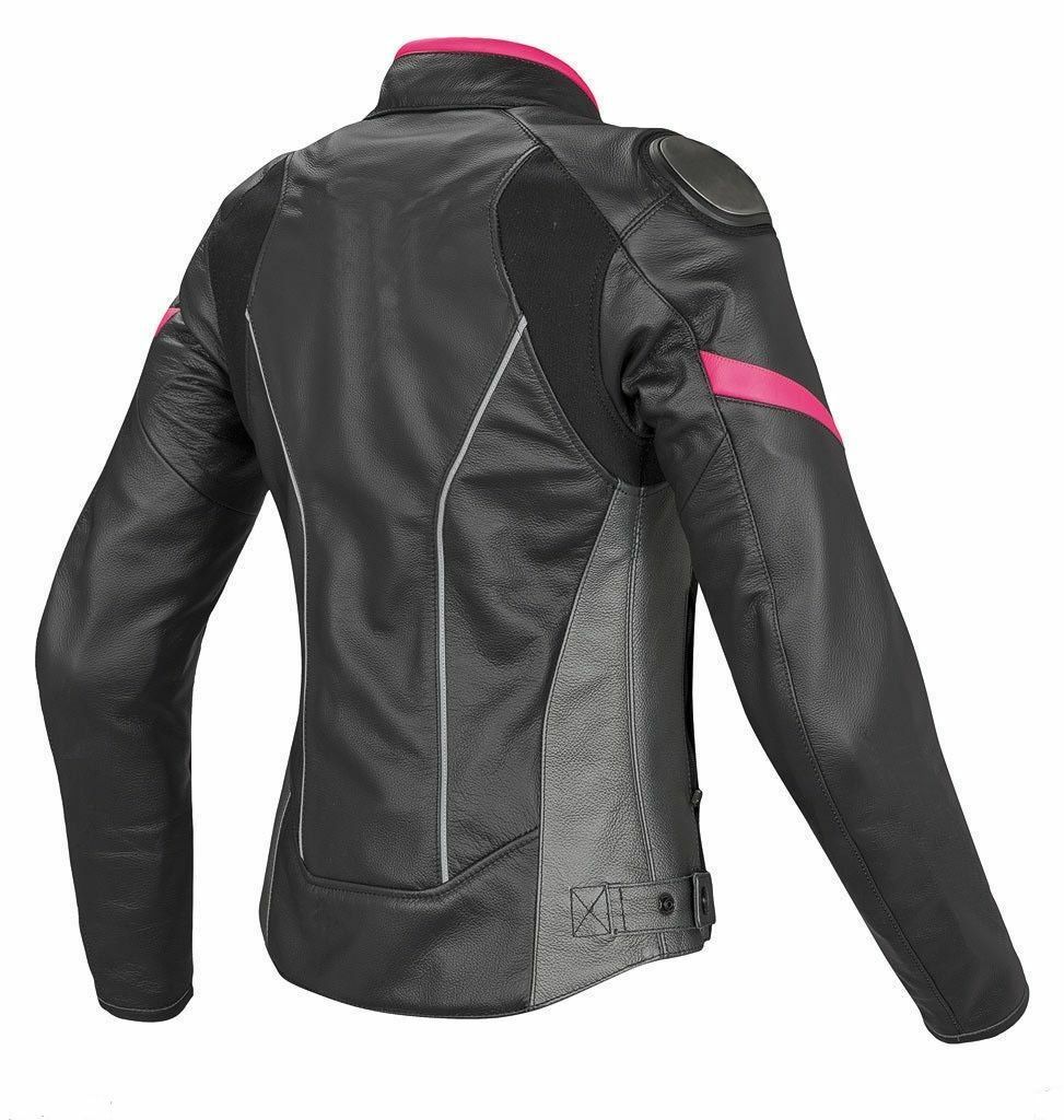 WOMEN MERIEN MOTORCYCLE LEATHER RACING JACKET