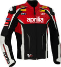 APRILIA MOTOGP MEN MOTORCYCLE LEATHER RACING JACKET