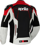 APRILIA MOTOGP MEN MOTORCYCLE LEATHER RACING JACKET