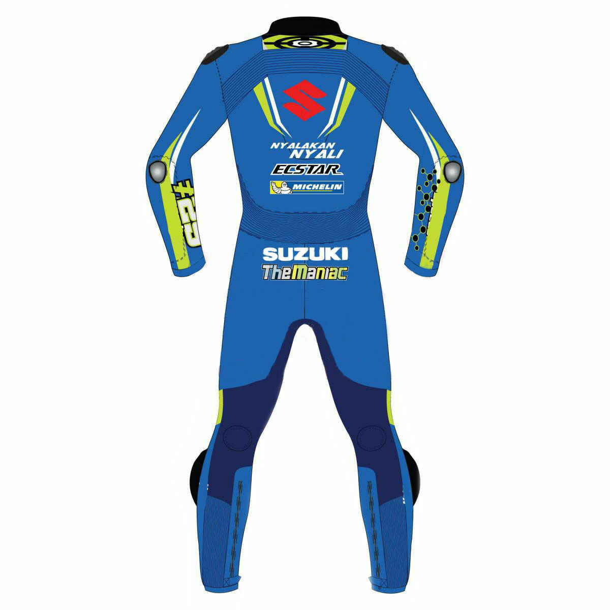SUZUKI MOTUL MOTORCYCLE LEATHER RACING SUIT