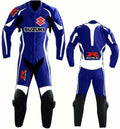SUZUKI GSXR MOTORCYCLE LEATHER RACING SUIT