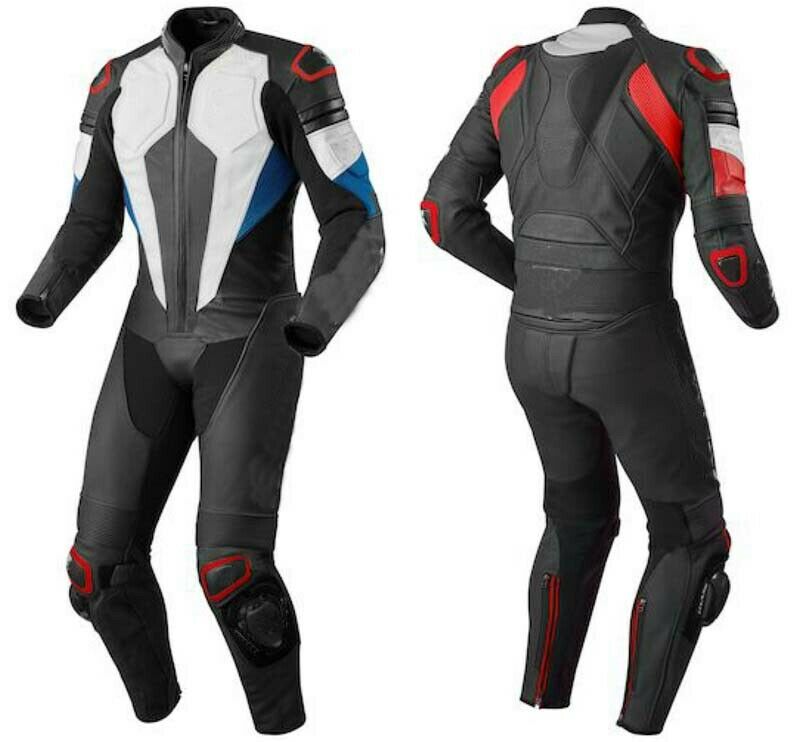 MEN MOTORCYCLE LEATHER RACING SUIT