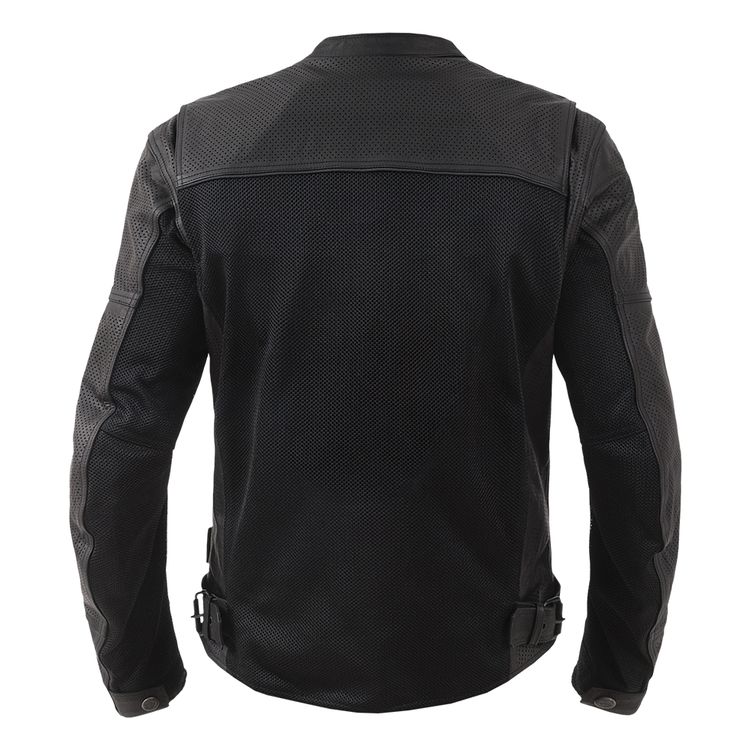 MOTORCYCLE LEATHER AND MESH BLACK RACING JACKET | SPEEDYSTAR – speedystar