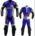 SUZUKI GSXR MOTORCYCLE LEATHER RACING SUIT