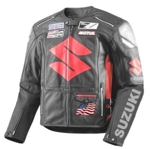 Suzuki Motul Leather Racing Jacket by speedystar