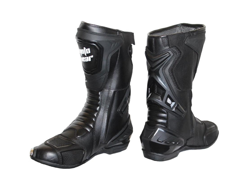 Moto Wear Superstreet Mens Motorcycle Riding Boots/Shoes