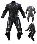 SS021 MEN MOTORCYCLE LEATHER RACING SUIT