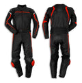 SS041 MEN MOTORCYCLE LEATHER RACING SUIT