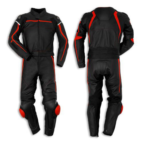 SS041 MEN MOTORCYCLE LEATHER RACING SUIT