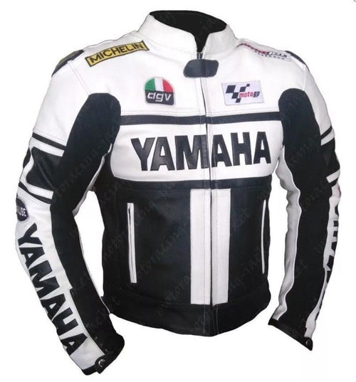 YAMAHA MOTORCYCLE LEATHER RACING JACKET
