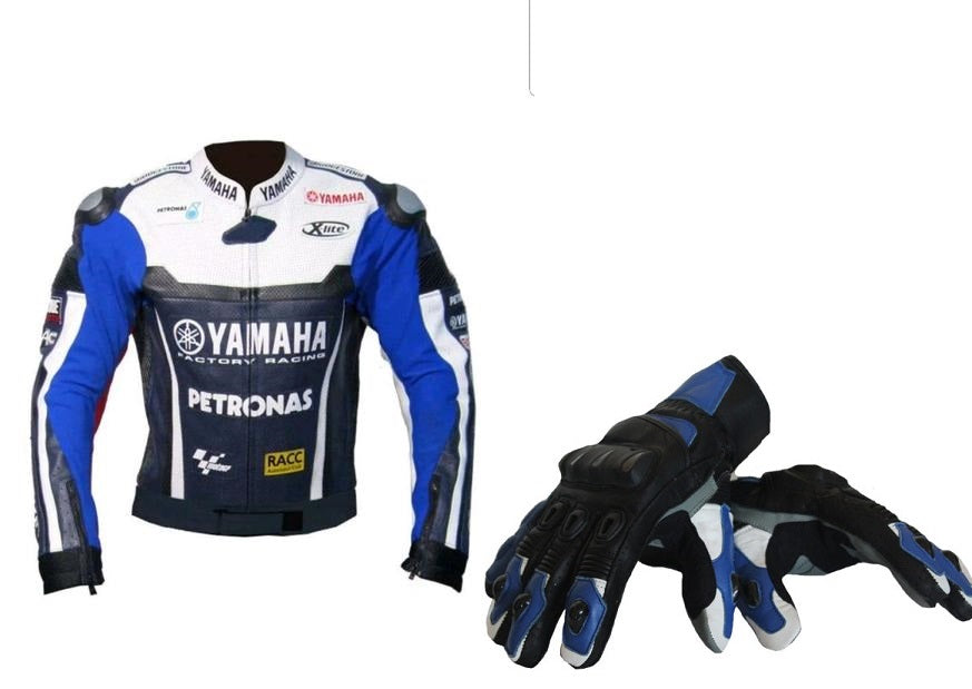 PETRONAS MOTORCYCLE LEATHER RACING BLUE JACKET